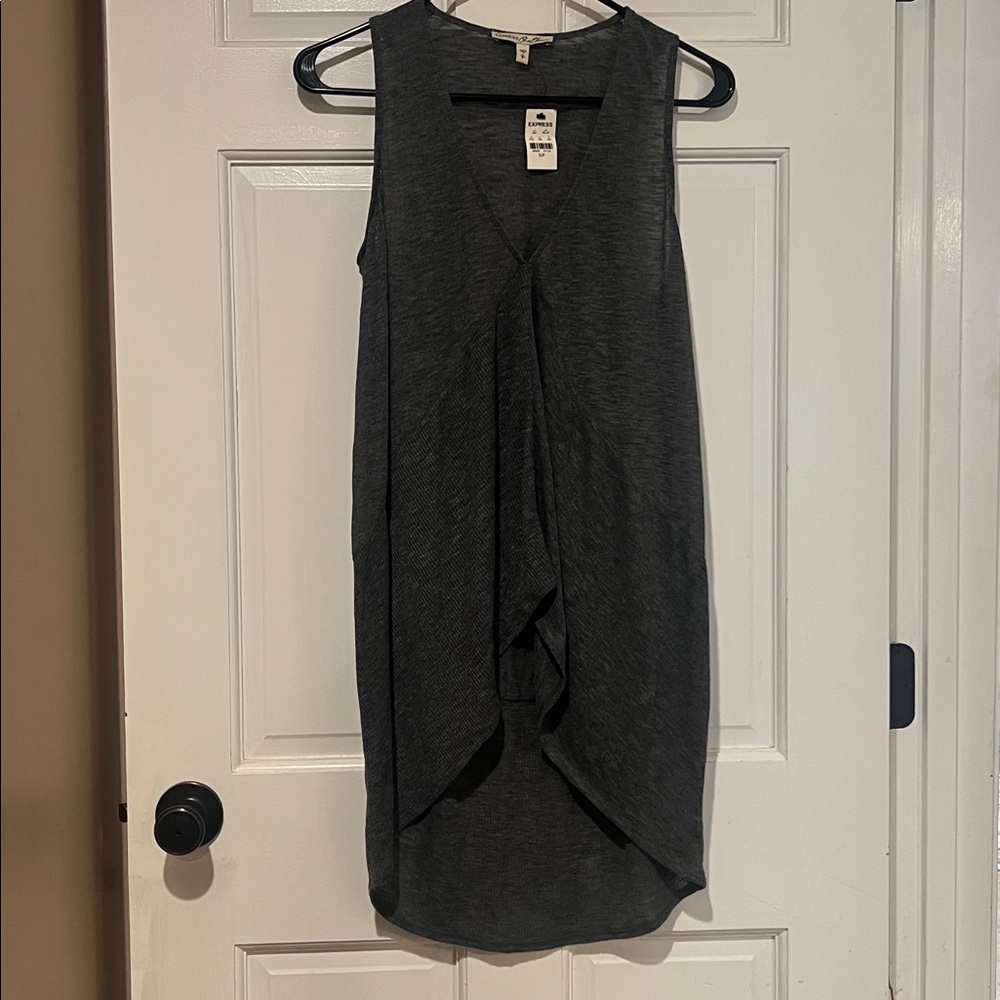 Express One Eleven Women’s Sleeveless Draped Tank Tunic (Size S)